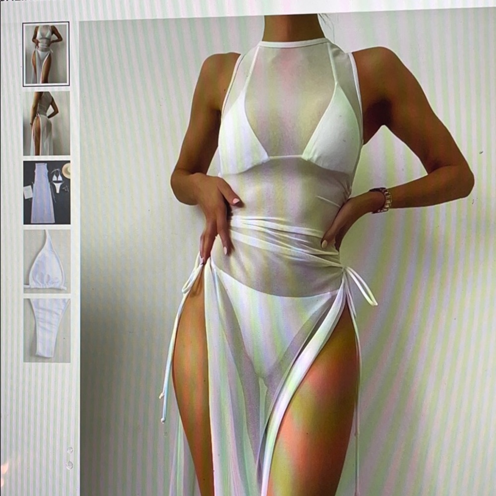3 pack swim set and cover up